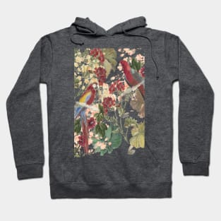 Parrots and Flora Hoodie